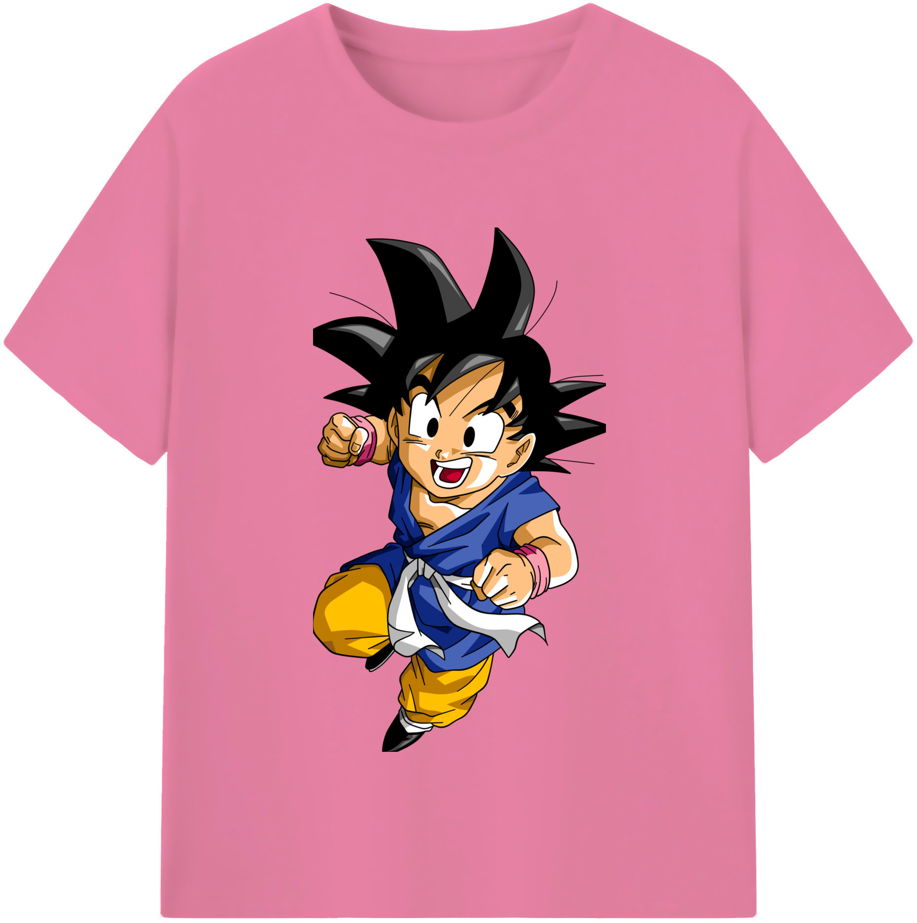 （画像用） ドラゴンボール 孫悟天 そん ごてん DRAGON BALL Son Goten 綿100％半袖Tシャツ（フロントプリント）